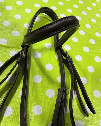 Bridle English Figure 8 Black Leather