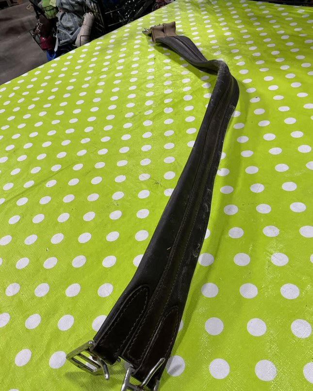 Girth English 48" Brown Leather