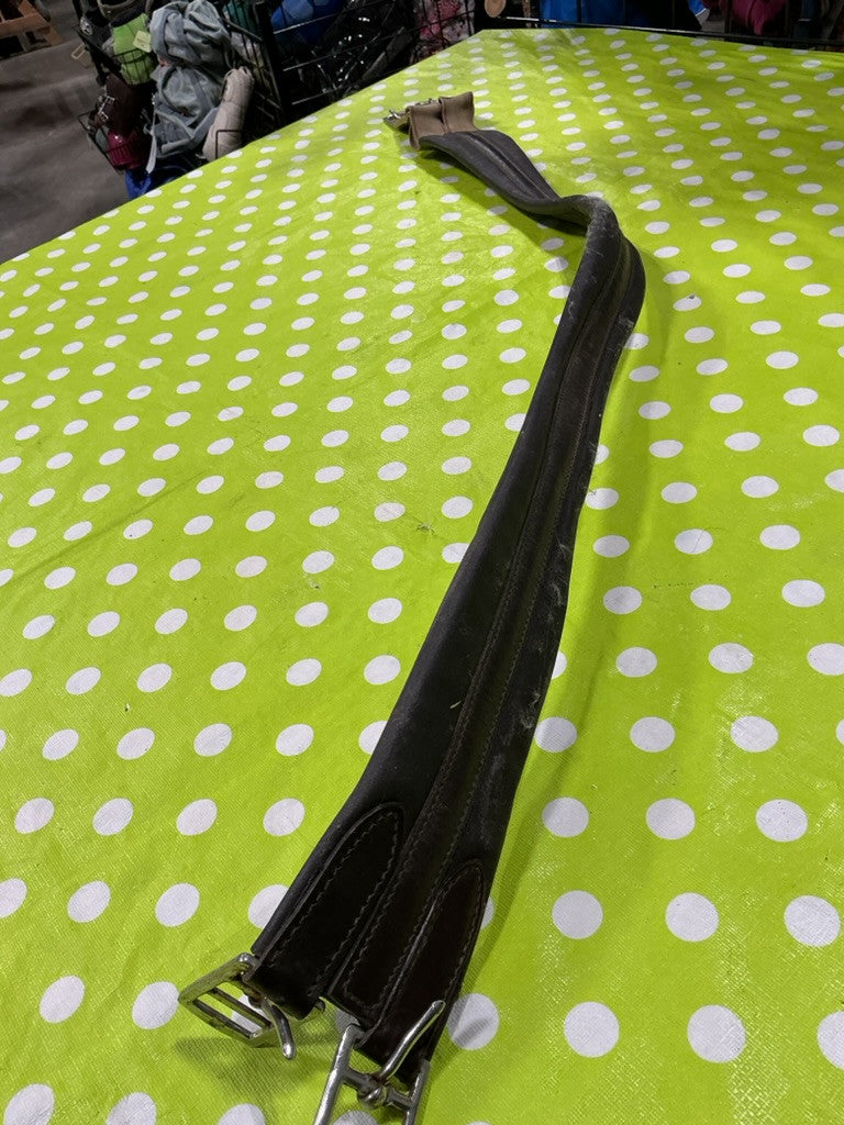 English  Girth 48" Brown Leather