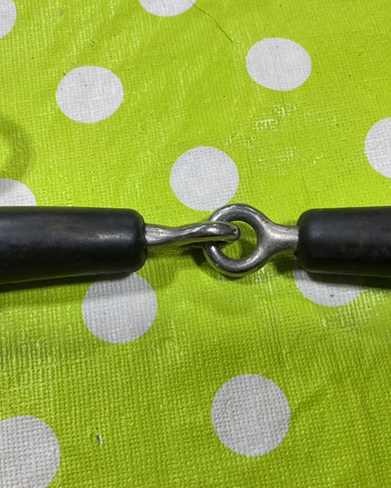 Bit rubber Covered Pelham Jointed No chain 5 1/2"