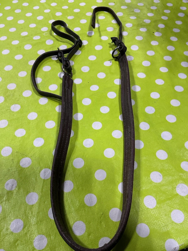 English Breast Collar – Brown Leather (Broken Strap) | Used, Acceptable