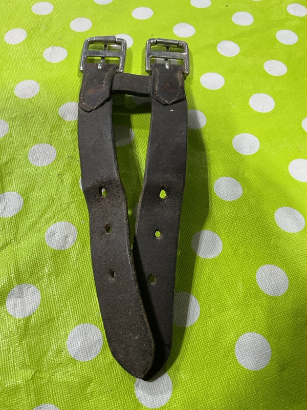 English Girth Extender – Brown Leather | Used, Good