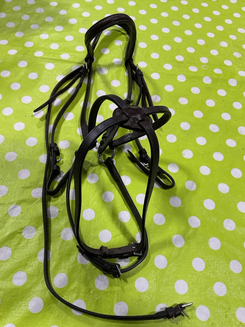 English Bridle – Figure 8, Black Leather | Used, Very Good