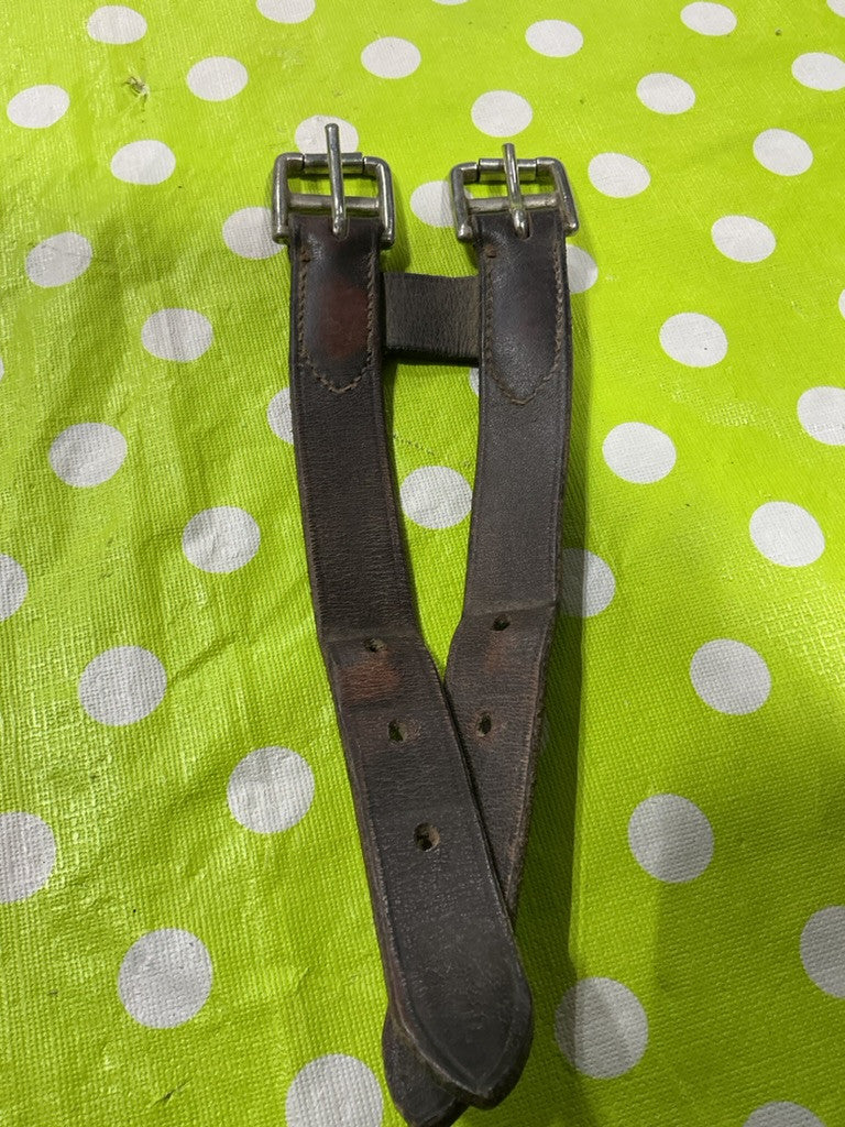 English Girth Extender Brown Leather