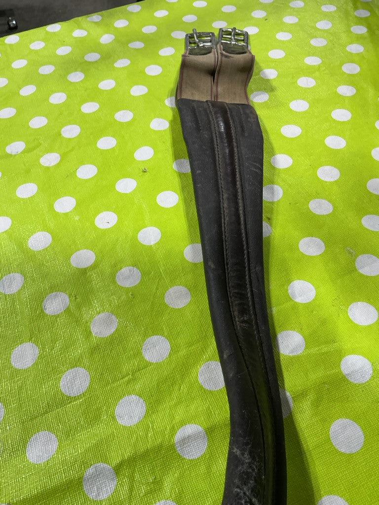 English  Girth 48" Brown Leather