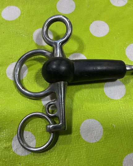Bit rubber Covered Pelham Jointed No chain 5 1/2"