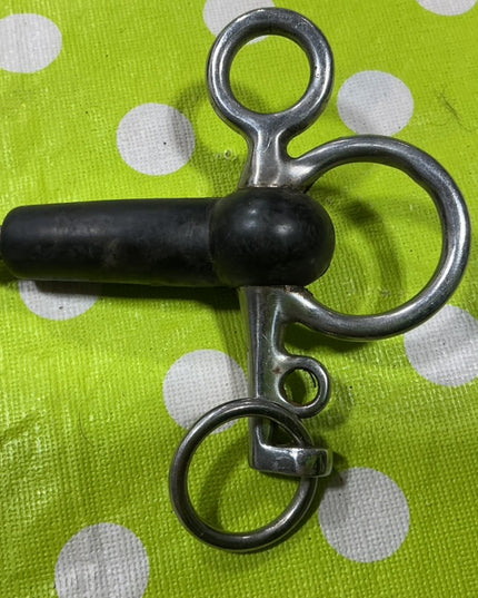 Bit rubber Covered Pelham Jointed No chain 5 1/2"