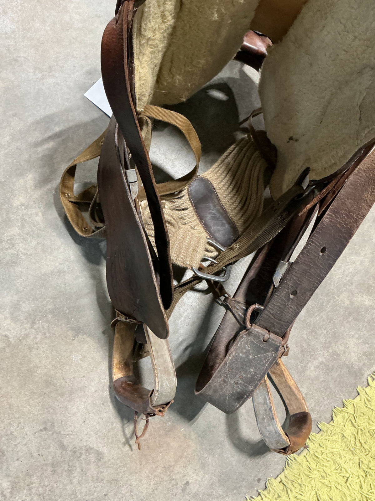 Western Saddle Rope Eamor S15" G7"
