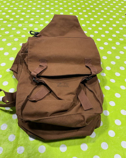Saddle Bags Brown Canvas Lightly Used