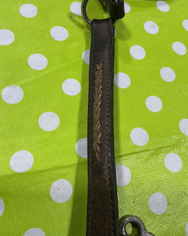 Breast Collar Western Brown Leather