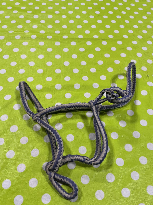 Halter – Rope, Purple/White, Pony | Used, Good