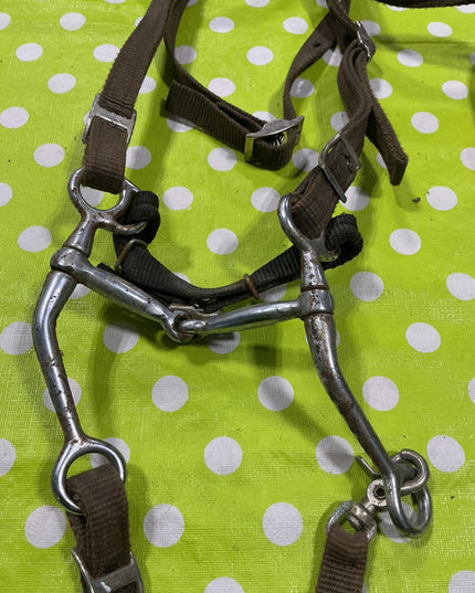 Bridle Western 5" Snaffle bit 