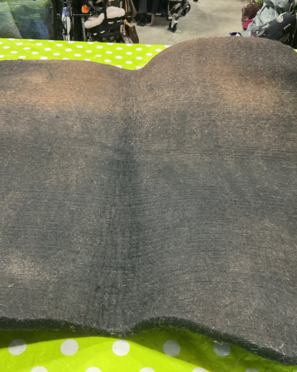 Saddle Pad Felt Liner Black 1/2". 32 x 32