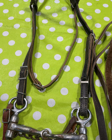 Bridle Western Tom Thumb 5" Bit