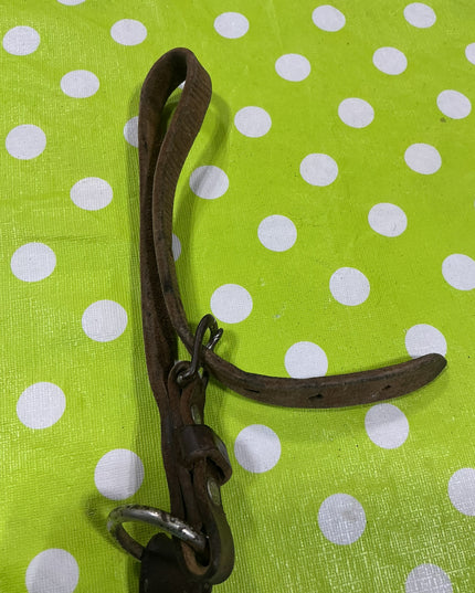 Breast Collar Western Brown Leather