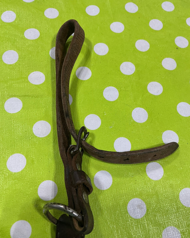 Breast Collar Western Brown Leather