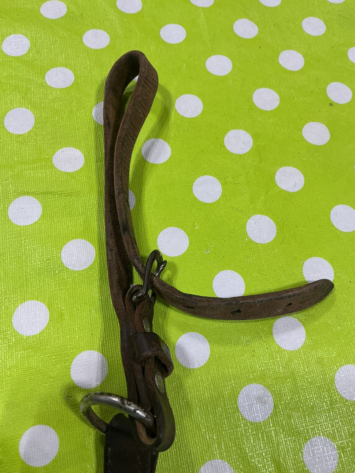 Western Breast Collar Brown Leather