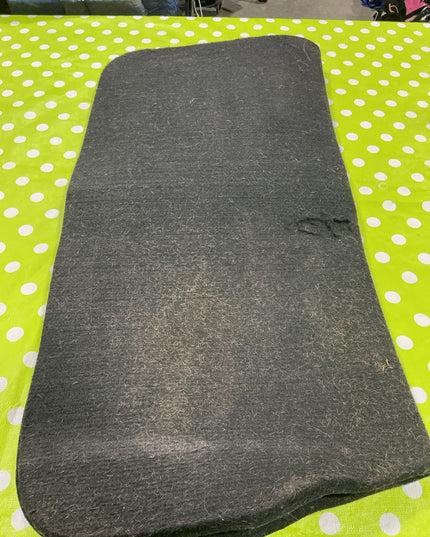 Saddle Pad Felt Liner Black 1/2". 32 x 32