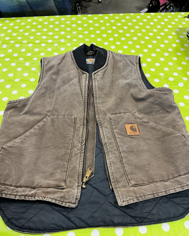 Vest Carhartt No Size Estimate L. Stains (see pics)