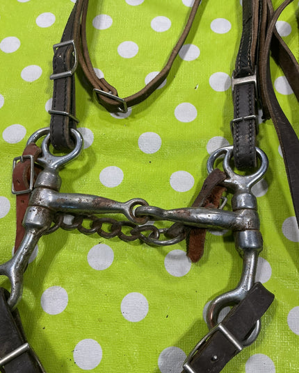 Bridle Western Tom Thumb 5" Bit