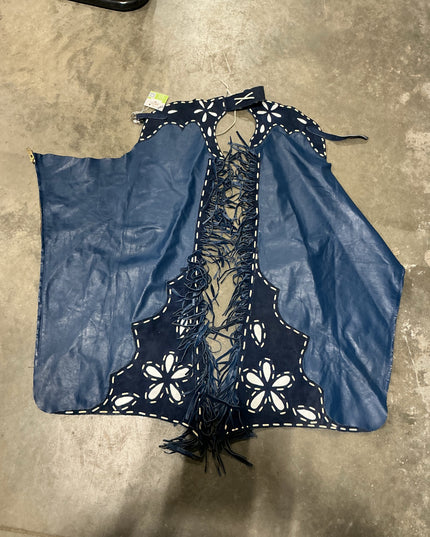 Chaps Show Blue Leather Guess Med