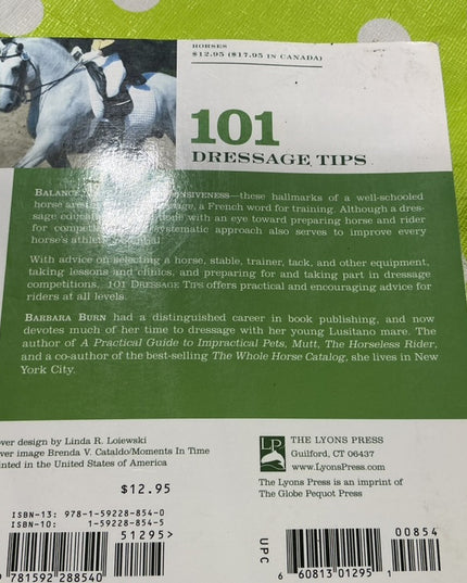 Book. 101 Dressage Tips