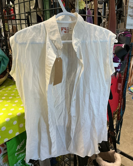 Shirt Cavalier Size 38 White. Stains, See Pics