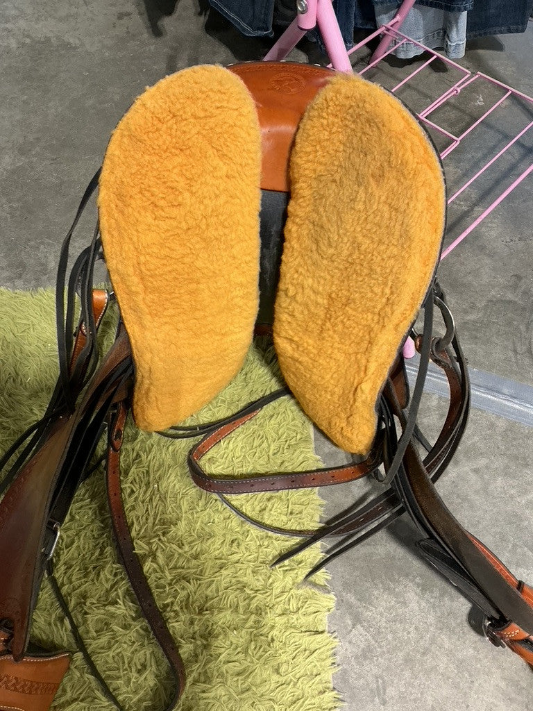 Saddle Allegary Mountain Saddlery 16" G8"