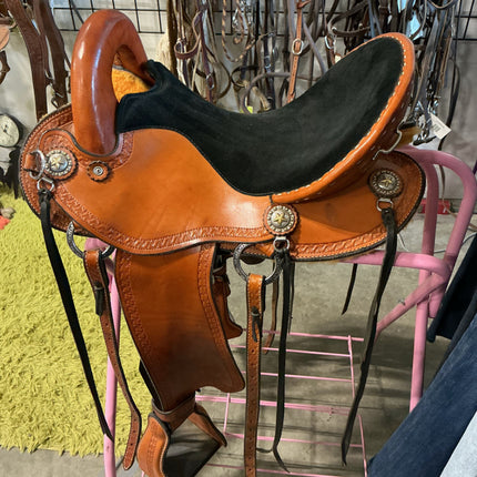 Saddle Allegary Mountain Saddlery 16" G8"
