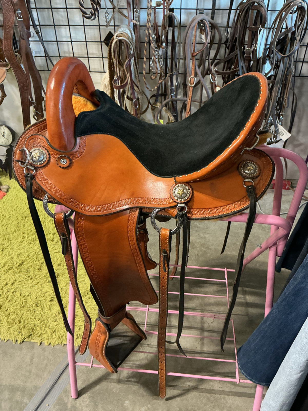 Saddle Allegary Mountain Saddlery 16" G8"