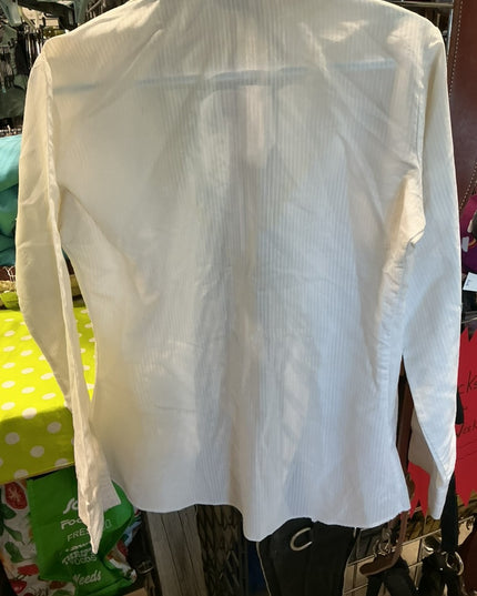 Shirt Lady Cavalier Size 36 White Stains - See Pics