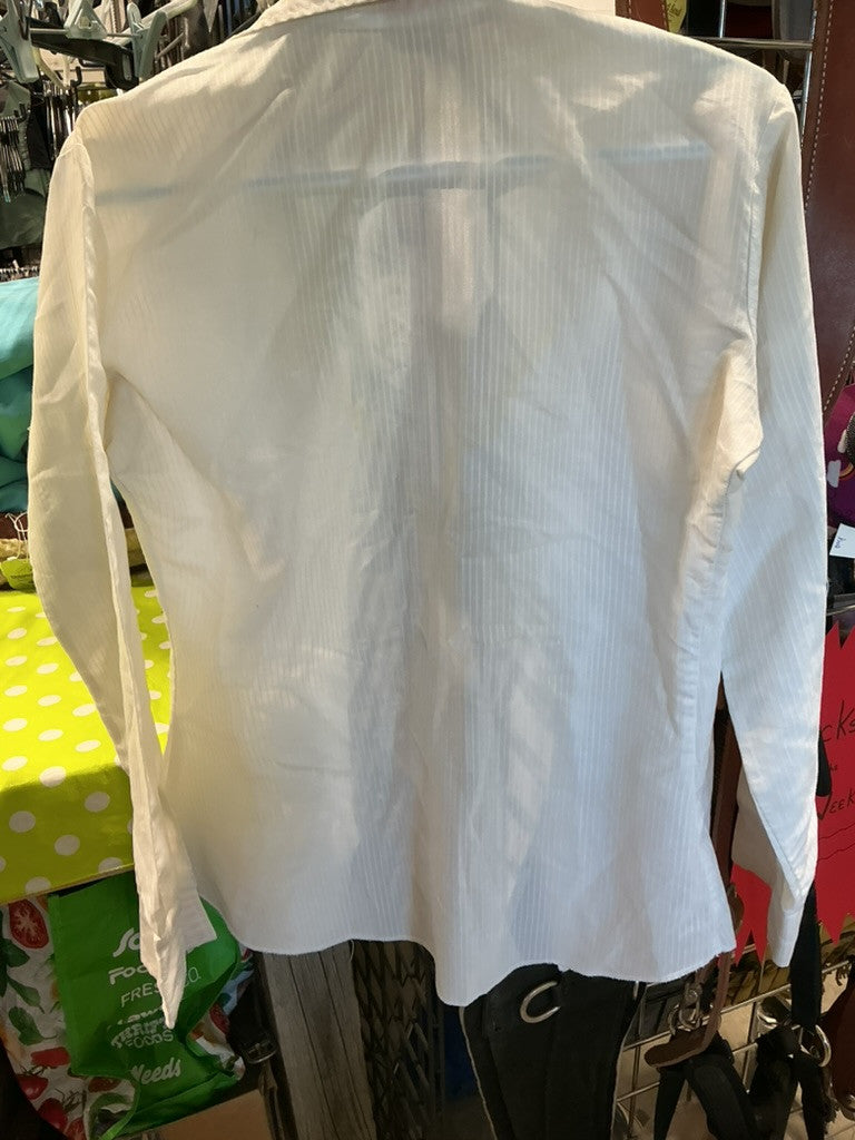 Shirt Lady Cavalier Size 36 White Stains - See Pics