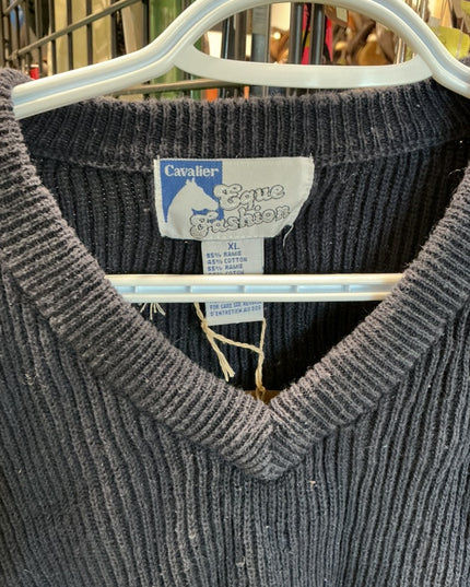 Sweater Cavalier Equi Fashion XL Navy Blue