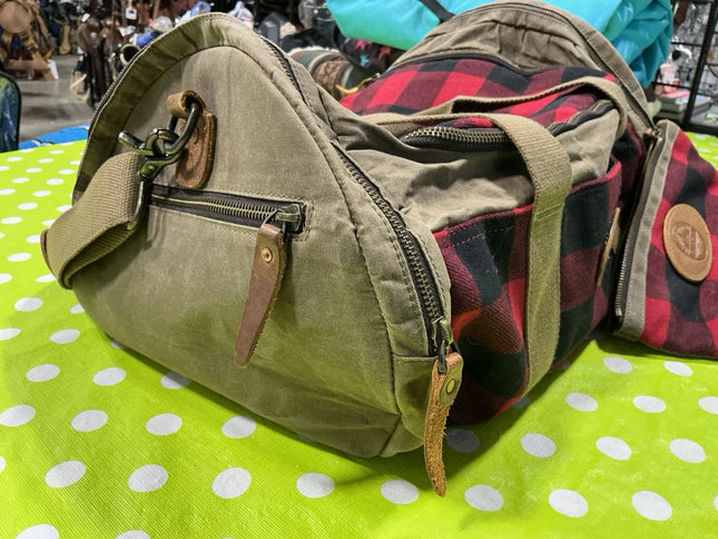 Duffel Bag Explorer Series Ranch Hand Buffalo Plaid/Brown