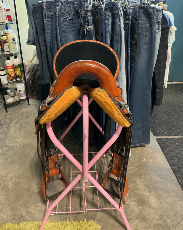 Saddle Allegary Mountain Saddlery 16" G8" 