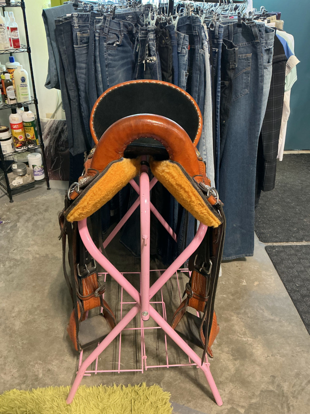 Saddle Allegary Mountain Saddlery 16" G8"