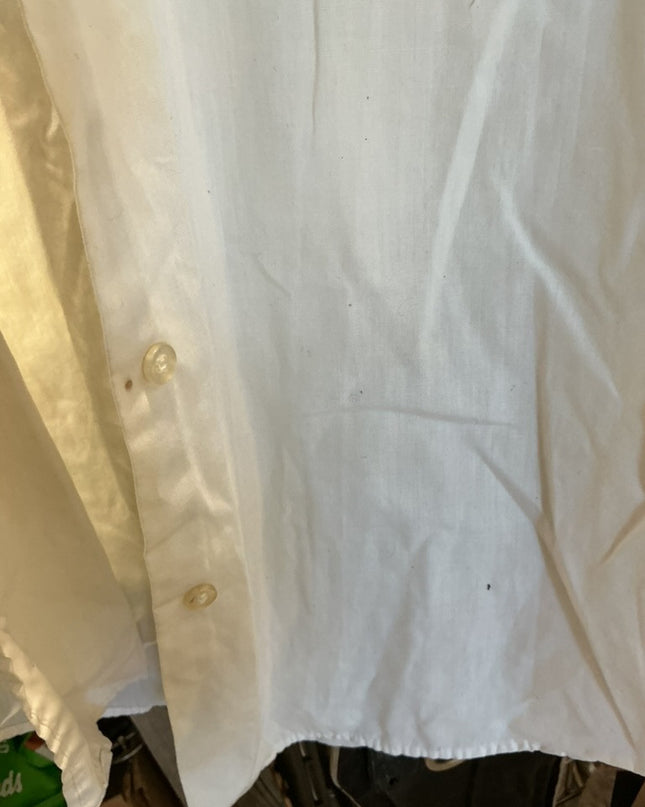 Shirt The Ratcatcher White Size 34 Stains - See Pics