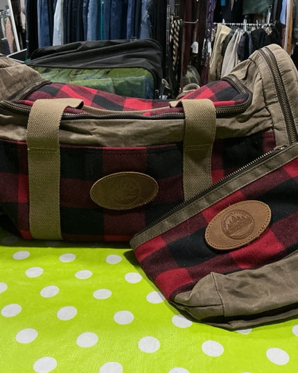Duffel Bag Explorer Series Ranch Hand Buffalo Plaid/Brown