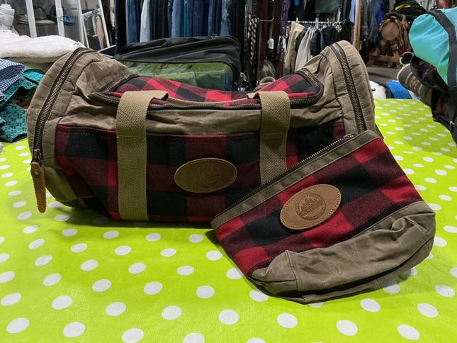 Duffel Bag Explorer Series Ranch Hand Buffalo Plaid/Brown