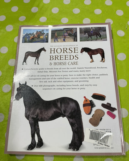 Book Horse Breeds & Horse Care