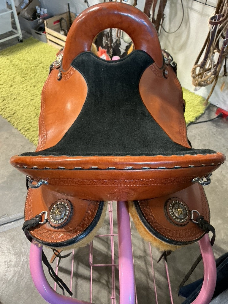 Saddle Allegary Mountain Saddlery 16" G8"