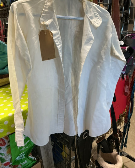 Shirt Lady Cavalier Size 36 White Stains - See Pics