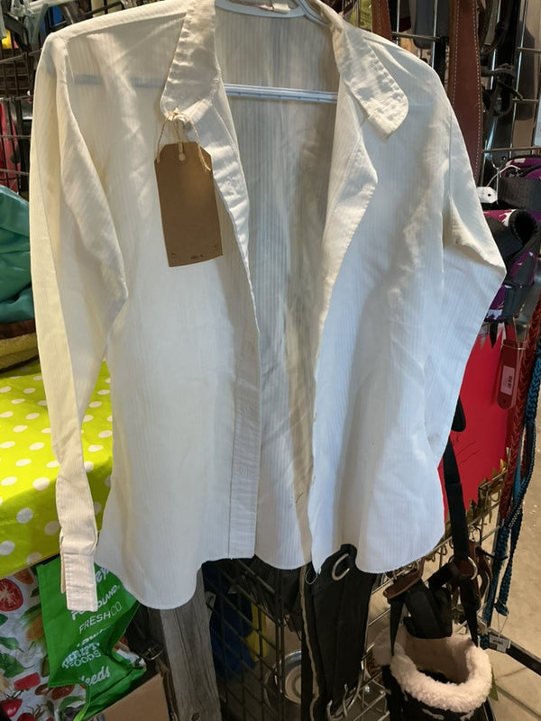 English Show Shirt – Lady Cavalier, White, 36 (Stains) | Used, Acceptable