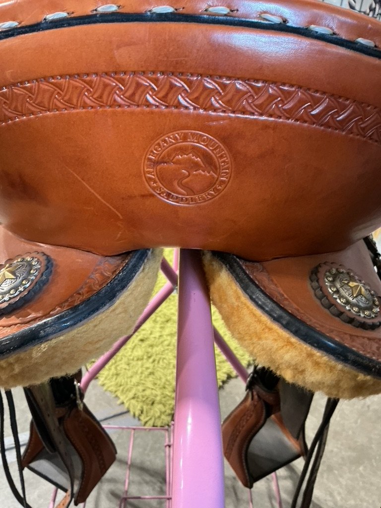 Saddle Allegary Mountain Saddlery 16" G8"