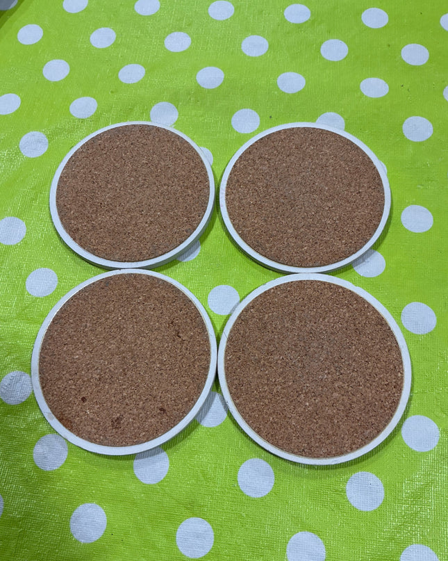 Coasters Set of 4 Horse Heads