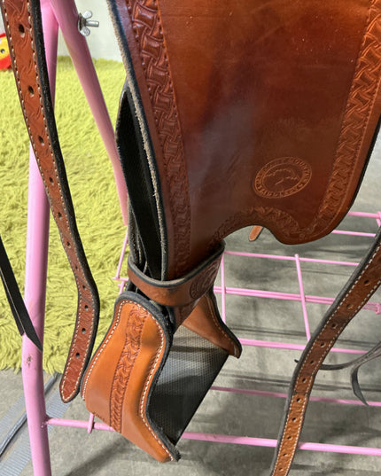 Saddle Allegary Mountain Saddlery 16" G8" 