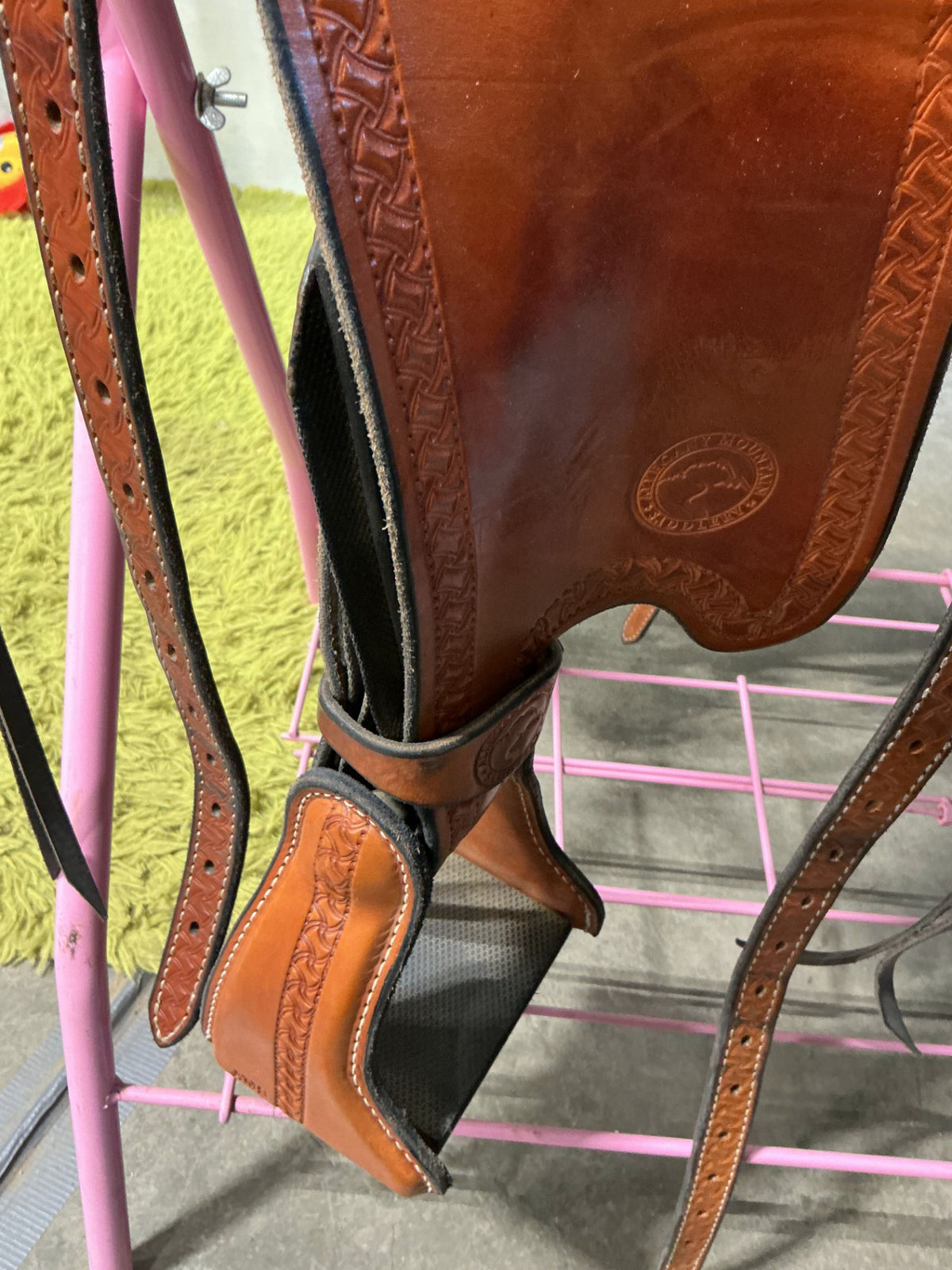 Saddle Allegary Mountain Saddlery 16" G8"