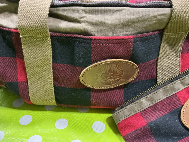 Duffel Bag Explorer Series Ranch Hand Buffalo Plaid/Brown