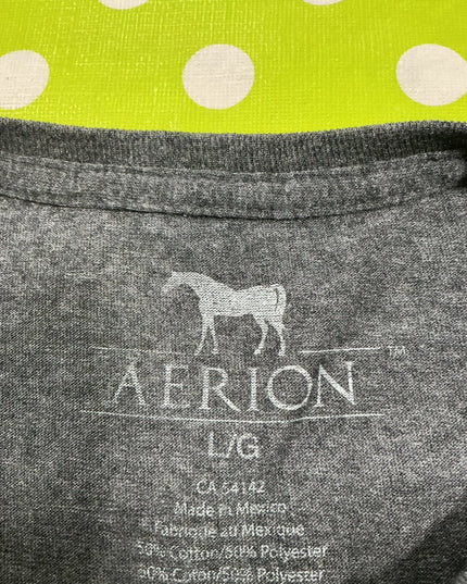 Shirt Aerion Size Large Grey