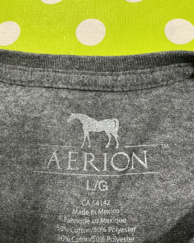 Shirt Aerion Size Large Grey